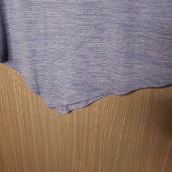 Chelsea & Theodore  Asymmetrical Top Blue Large - Picture 3 of 5